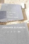? Johanna Elizabeth 1922-