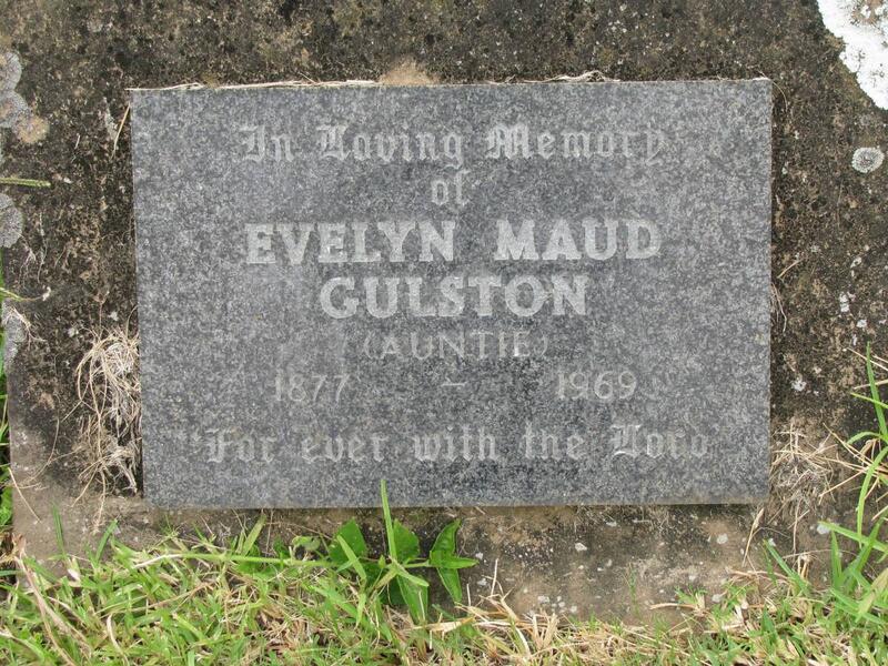 GULSTON Evelyn Maud 1877-1969