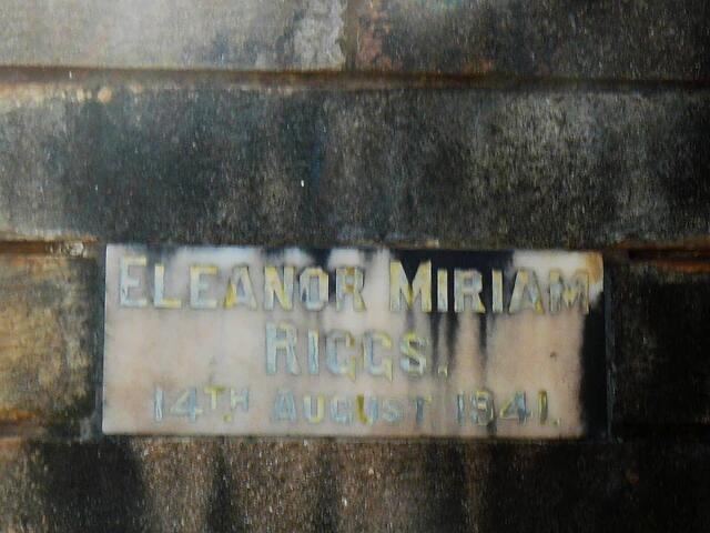 RIGGS Eleanor Miriam -1941