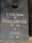 BEARD Frederick George 1907-1990 & Avis 1923-2007