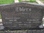 EHLERS John W. 1878-1952 & Frederika S. 1901-1994