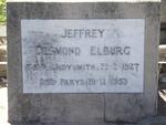 ELBURG Jeffrey Desmond 1927-1953