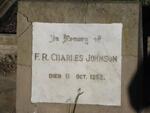 JOHNSON F.R. Charles -1952