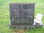 WYK Henning, van 1926-2003 & Lily DU BRUYN 1929-2002