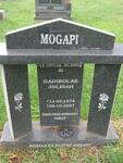 MOGAPI Gadibolae Jolinah 1974-2007