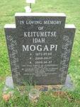 MOGAPI Keitumetse Idah 1973-2009