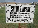 NCHOE Shimi S. 1961-2010