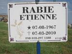 RABIE Etienne 1967-2010