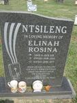 NTSILENG Elinah Rosina 1953-2010