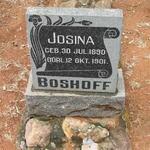 BOSHOFF Josina 1890-1901