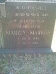 WYK Marius Markus, van 1949-1986