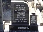 HICKEN William Clifford Beckett 1912-1970