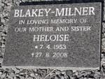 BLAKEY-MILNER Heloise 1953-2008