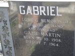GABRIEL Gabie Martin 1908-1964