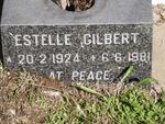 GILBERT Estelle 1924-1981