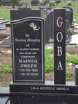 GOBA Madoda Joseph 1922-2002