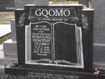 GQOMO Nomvuyo Dorothy Gqomo 1944-2002