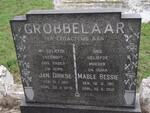 GROBBELAAR Jan Dirkse 1910-1978 & Mable Bessie 1911-2001