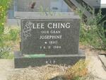 LEE CHING Josephine 1890-1984