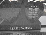 MABENGEZA Grace Mvulazana 1929-2004