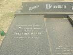 WEIDEMAN Hendrk J.S. 1916-1973 & Hendrina Maria 1922-1982