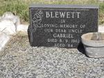 BLEWETT Gabriel -1962