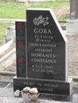 GOBA Nobantu Constance 1937-2005
