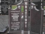 MBATYOTI Mzukisi David 1947-2005