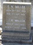MILLER E.W. 1868-1944 & M.B. 1875-1949