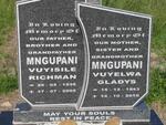 MNGUPANI Vuyisile Richman 1936-2005 & Vuyelwa Gladys 1943-2010