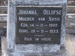 OELOFSE Johanna 1905-1933