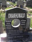 OMAKHUMALO Besman Elda Bukeka 1930-2009 & Macozoma Esther Thandeka 1932-2009