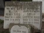 REED Walter Henry 1886-1954 & Amelia Gertrude 1886-1952
