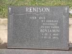 RENISON Benjamin 1895-1976
