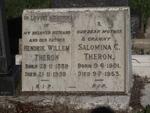 THERON Hendrik Willem 1889-1950 & Salomina C. 1901-1953