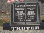 TRUTER Petrus Johannes 1912-2005 & Sheila Elizabeth 1924-2001