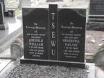 TSEWU Zoyisile William 1949-2006 :: TSEWU Sindiswa Palazi 1947-2009