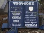 TSOTSOBE Mnikelo Knox 1944-2002