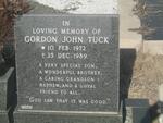 TUCK Gordon John 1972-1989