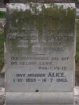 VENTER Cornelius, v.d. 1887-1932 & Alice 1893-1963