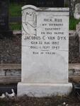 DYK Jacobus C., van 1887-1943
