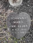 EEDEN Johanna Maria, van 1919-1983