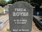 ROVEN Freda 1908-1987