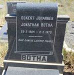 BOTHA Ockert Johannes Jonathan 1904-1970