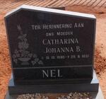 NEL Catharina Johanna B. 1890-1937