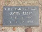 KEMP Danie 1910-1993