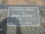 HAYNES Dora 1918-1994