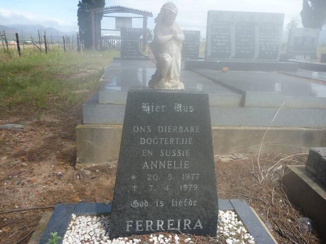 FERREIRA Annelie 1977-1979