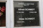 SCHMIDT Alfred 1922-1998 & Hilde 1934-