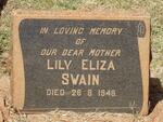 SWAIN Lily Eliza -1948